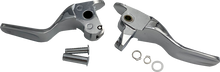 DRAG SPECIALTIES Short Lever Set - Chrome H07-0591S