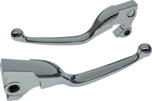DRAG SPECIALTIES Narrow Lever Set - Chrome H07-0592N