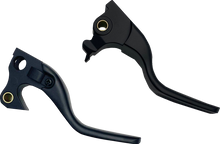 DRAG SPECIALTIES Short Lever Set - Black H07-0592SMB