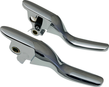 DRAG SPECIALTIES Short Lever Set - Chrome H07-0730S
