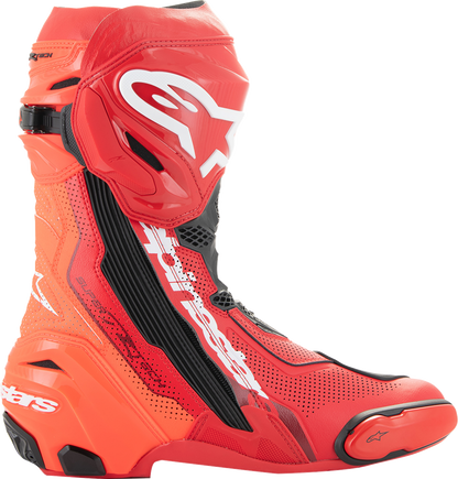 ALPINESTARS Supertech R Vented Boots - Red - US 9 / EU 43 2220121-3029-43