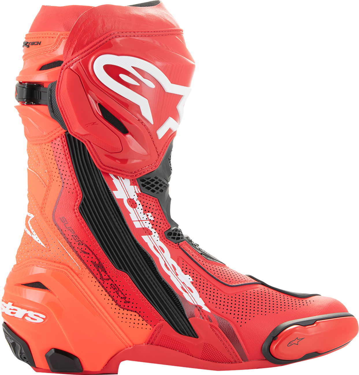 ALPINESTARS Supertech R Vented Boots - Red - US 6.5 / EU 40 2220121-3029-40