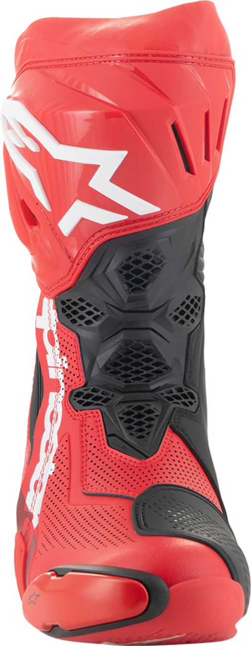 ALPINESTARS Supertech R Vented Boots - Red - US 12 / EU 47 2220121-3029-47