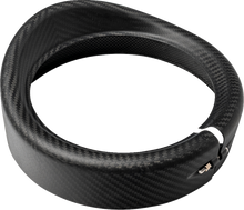 SLYFOX Headlight Trim w/ Visor - 7" - Matte 1508-3112