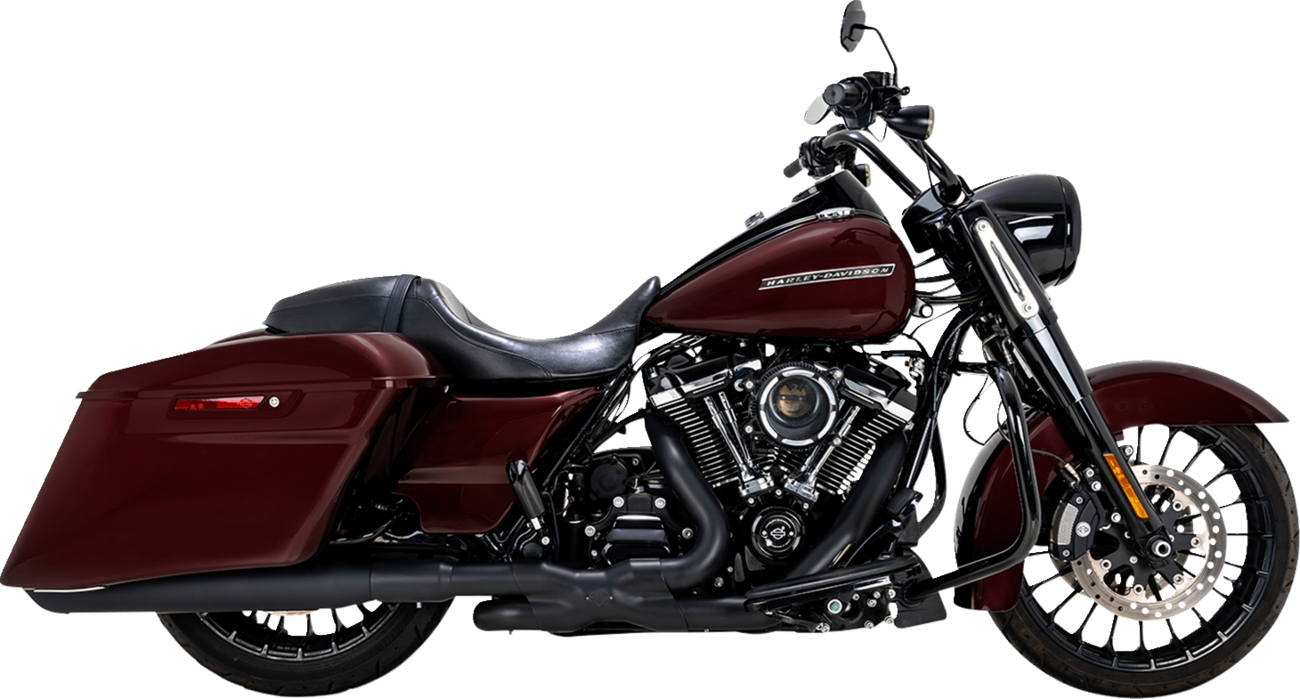 VANCE & HINES Twin Slash Slip-On Muffler - Black 46672