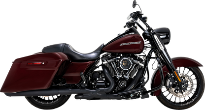 VANCE & HINES Twin Slash Slip-On Muffler - Black 46672