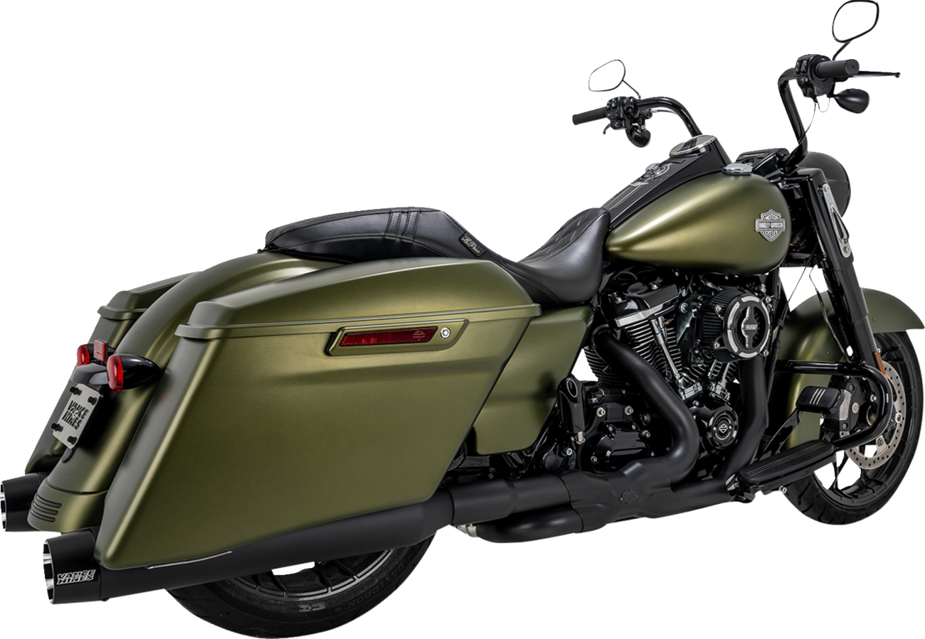 VANCE & HINES Blackbird 450 Slip-On Mufflers - Black 46792
