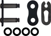 RK 525 Max-O - Connecting Link - Clip - Black 525MAXO-CL-B