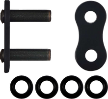 RK 520 Max O - Connecting Link - Rivet - Black 520MAXO-RL-B