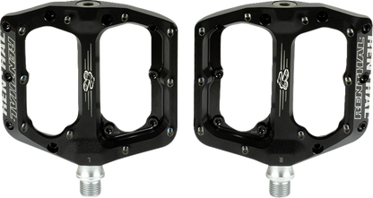 RENTHAL Revo-F Pedals - Flat - Black PD10001-001-01