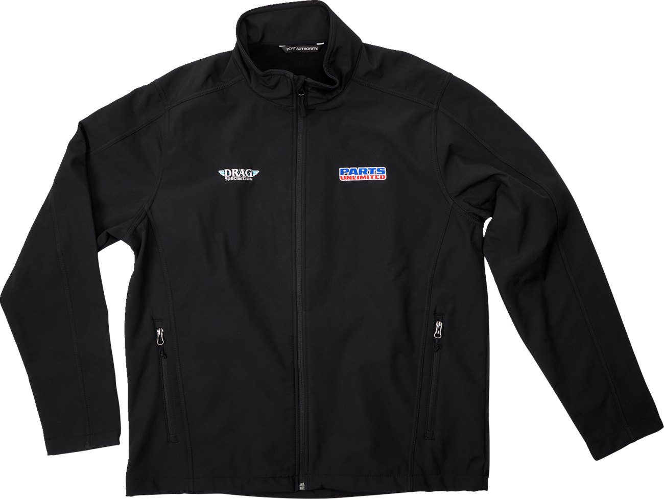 PARTS UNLIMITED Parts Unlimited/Drag Specialties Softshell Jacket - Black - Small LEM24E-J29-S