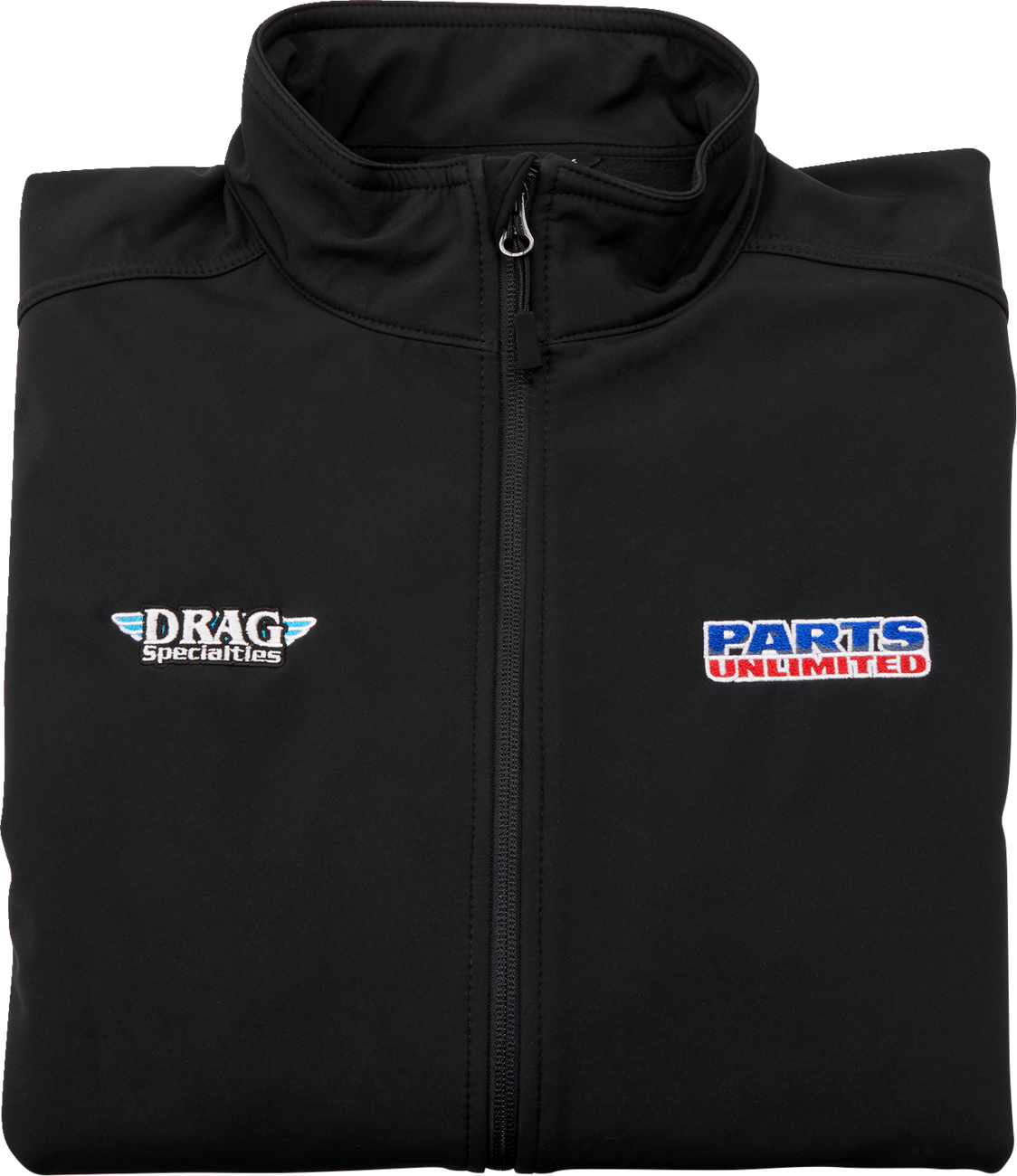 PARTS UNLIMITED Parts Unlimited/Drag Specialties Softshell Jacket - Black - Small LEM24E-J29-S