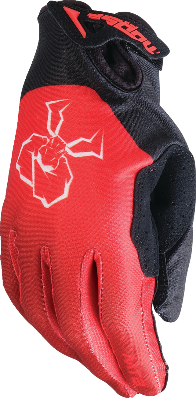 MOOSE OFFROAD MTB Gloves - Red - XL 3330-7633