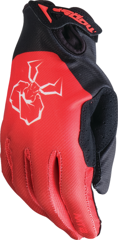 MOOSE OFFROAD MTB Gloves - Red - XL 3330-7633