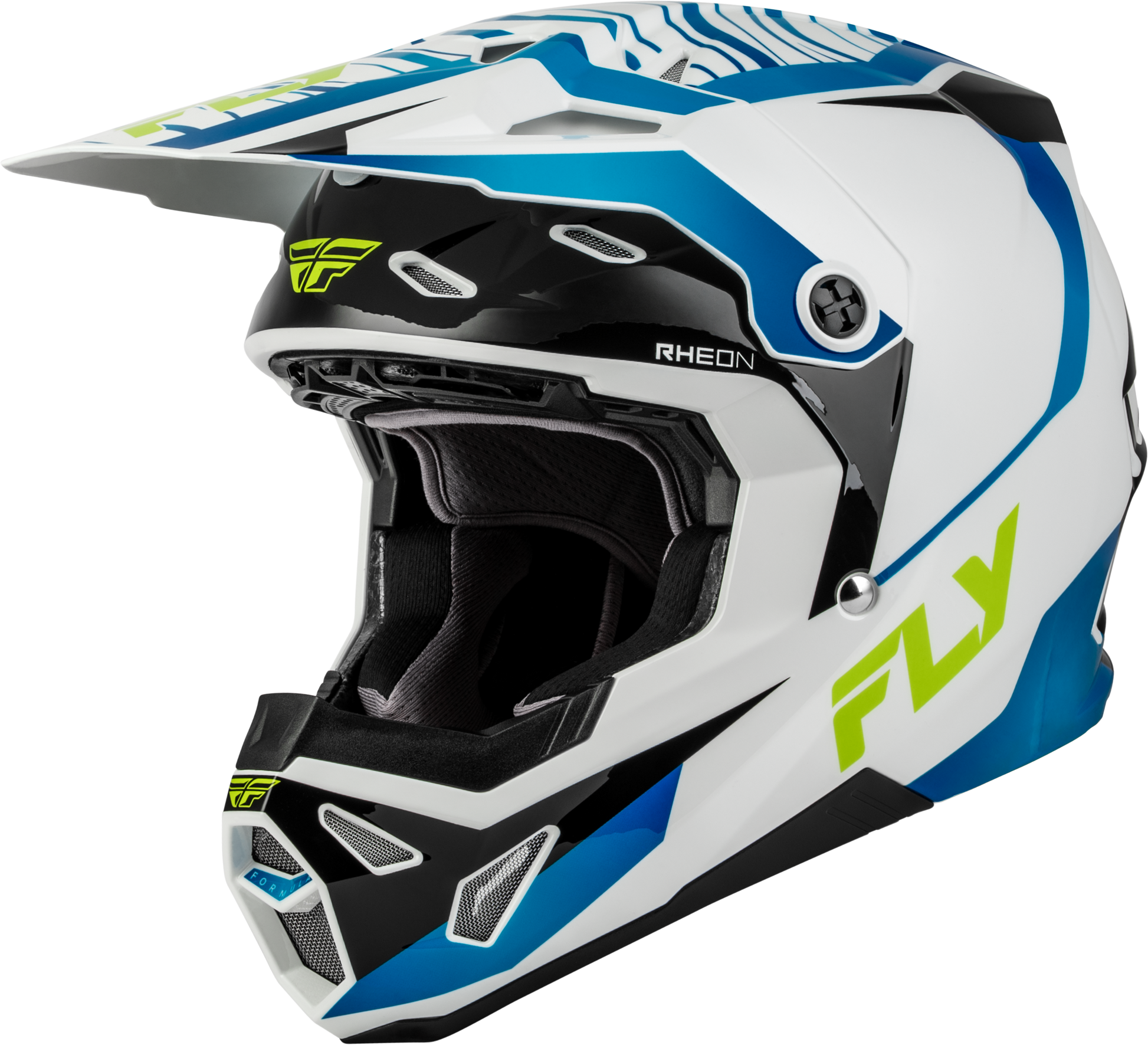 Formula Cp Charge Helmet White/Blue/Black Lg