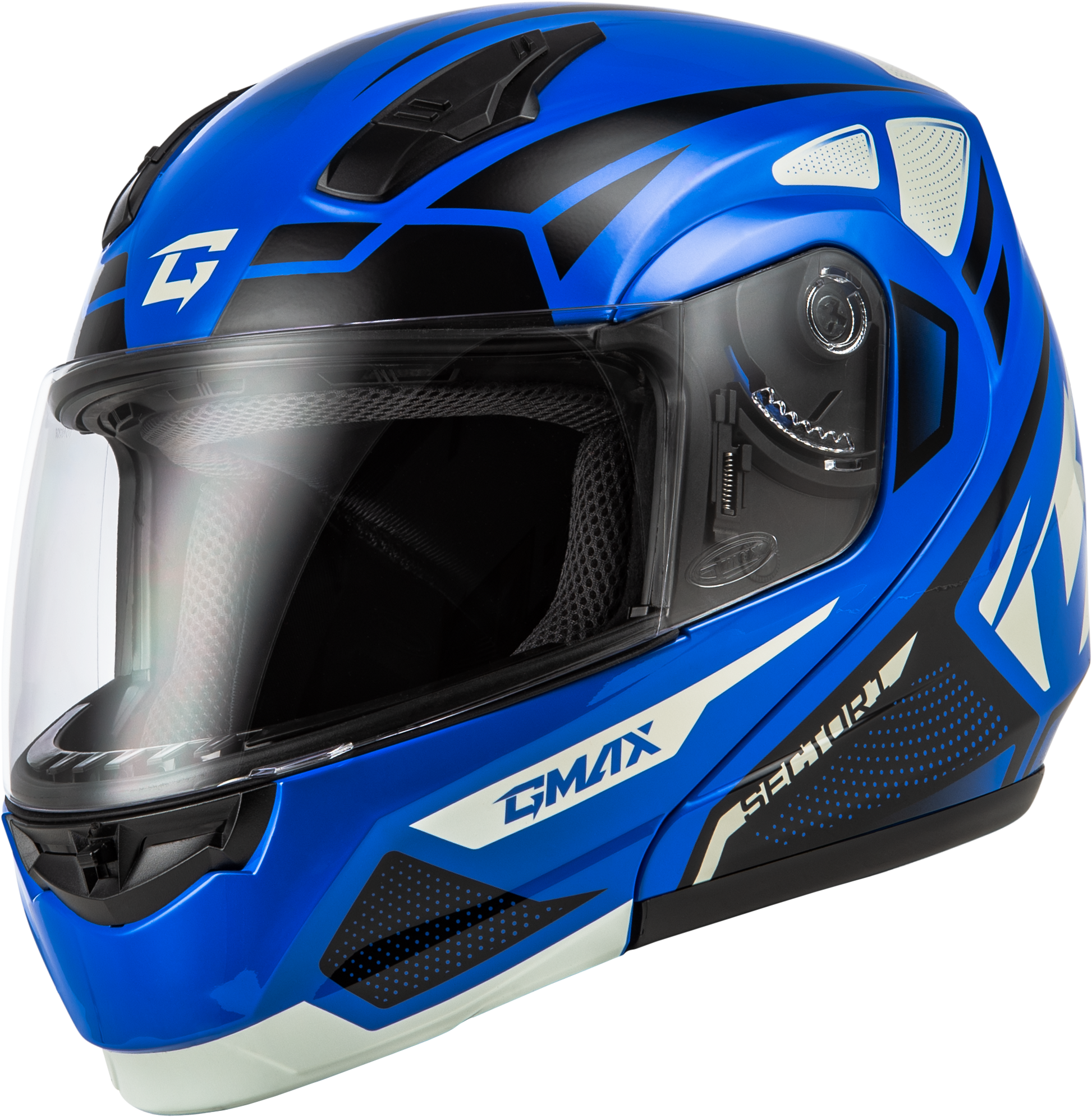 Md 04 Sector Helmet Blue/Black Xs