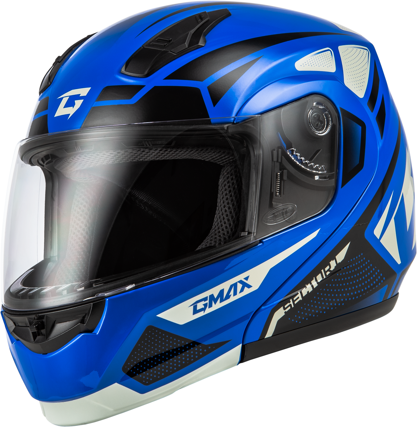 Md 04 Sector Helmet Blue/Black Sm