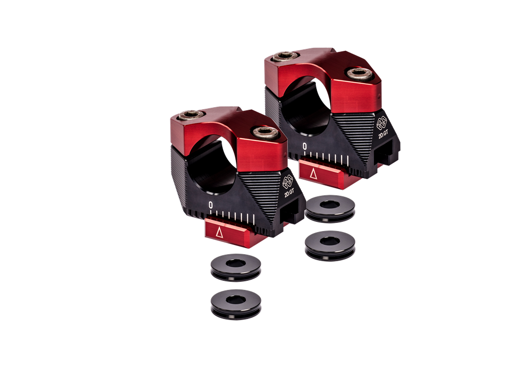 Gilles 2D.GT Adjustable Handlebar Risers for the Suzuki GSF 1250 Bandit