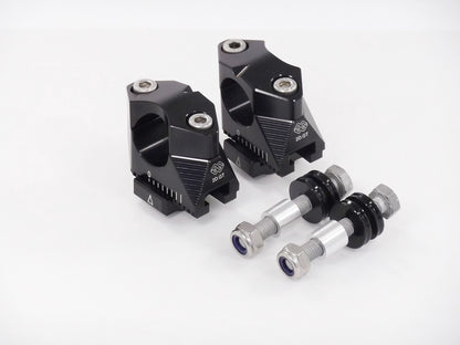 Gilles 2D.GT Adjustable Handlebar Risers for the MV Agusta Brutale 675 and Brutale 800
