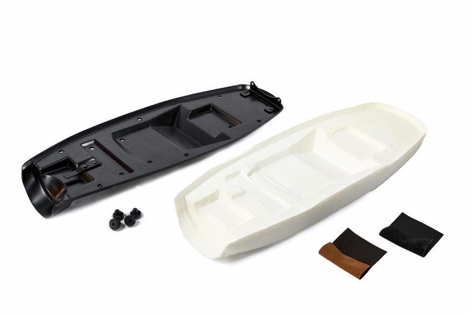 ZARD Slim Seat Essential 'DOUBLE STITCH' for Triumph Thruxton  Bonneville  Street Twin  and Scrambler