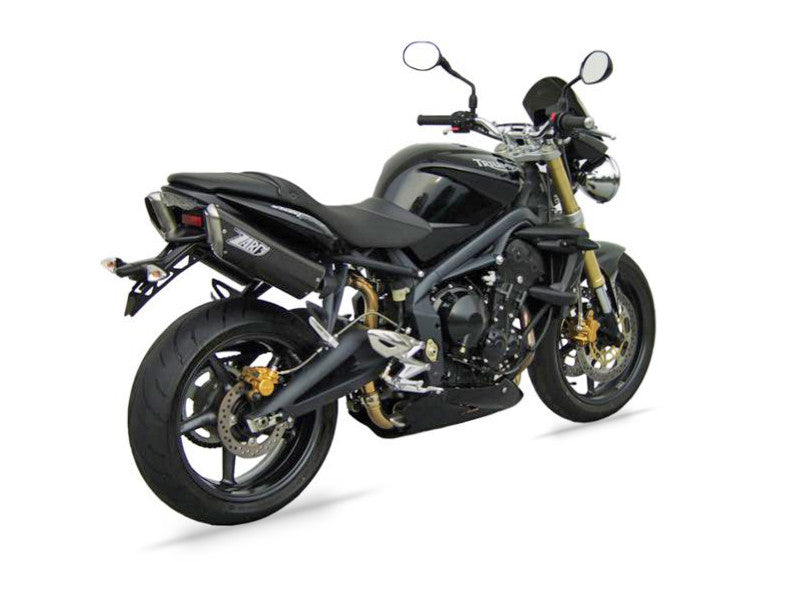 ZARD High Mount Penta Version Exhaust for Triumph Street Triple (2010-2012)