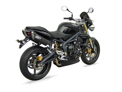 ZARD High Mount Penta Version Exhaust for Triumph Street Triple (2010-2012)