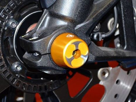 DBK Special Parts (Ducabike) Tri Blade Front Axle Slider for Ducati Panigale and Diavel