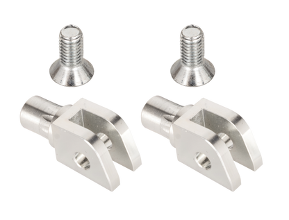 Mx Style M8 Pass Footpegs Black