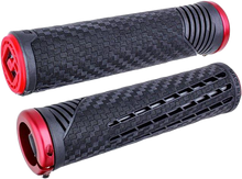 Cf11 V2.1 Bmx Grips Pearl Blk/Red W/Matte Red