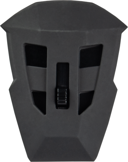 Md 74 Mouth Vent W/Screws Matte Black