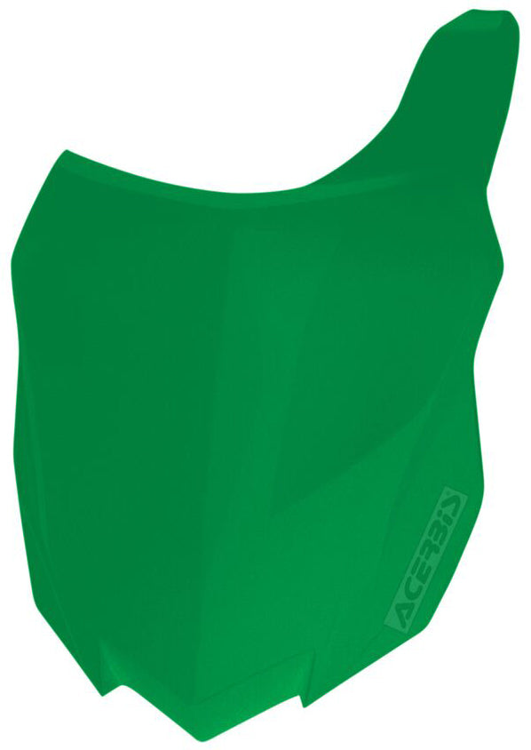 Front Number Plate Fluorescent Green