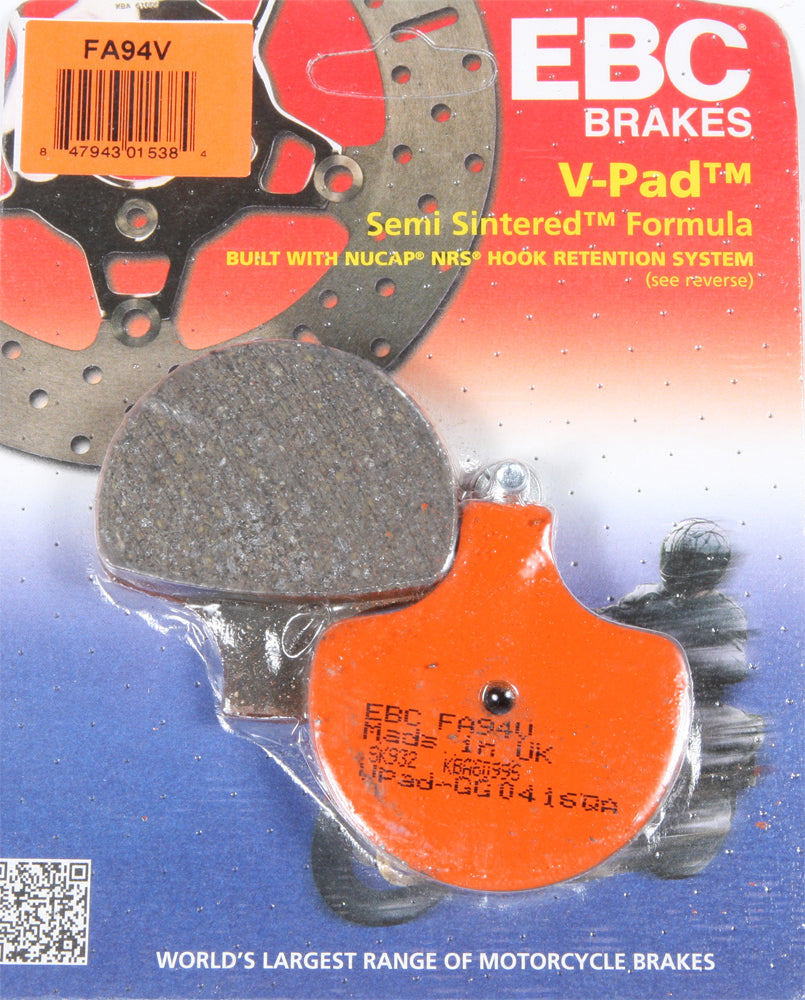 Brake Pads Fa94v Semi Sintered V Series