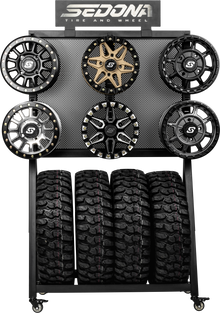 Tire And Wheel Display Base