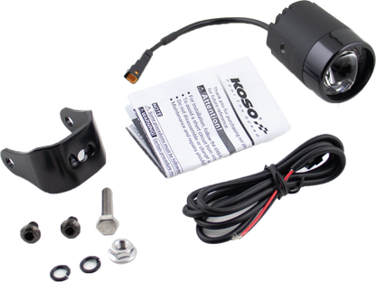 Mini Led Fog Light Black Each