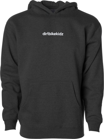 Moto Is Dope Youth Hoodie Charcoal Heather Yl