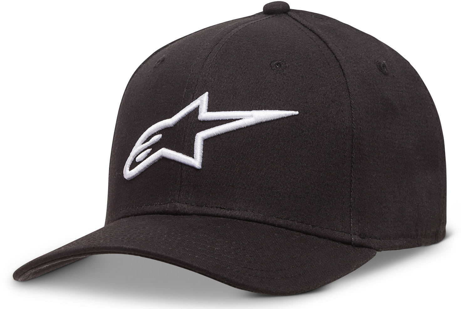 Curve Hat Black/White Sm/Md