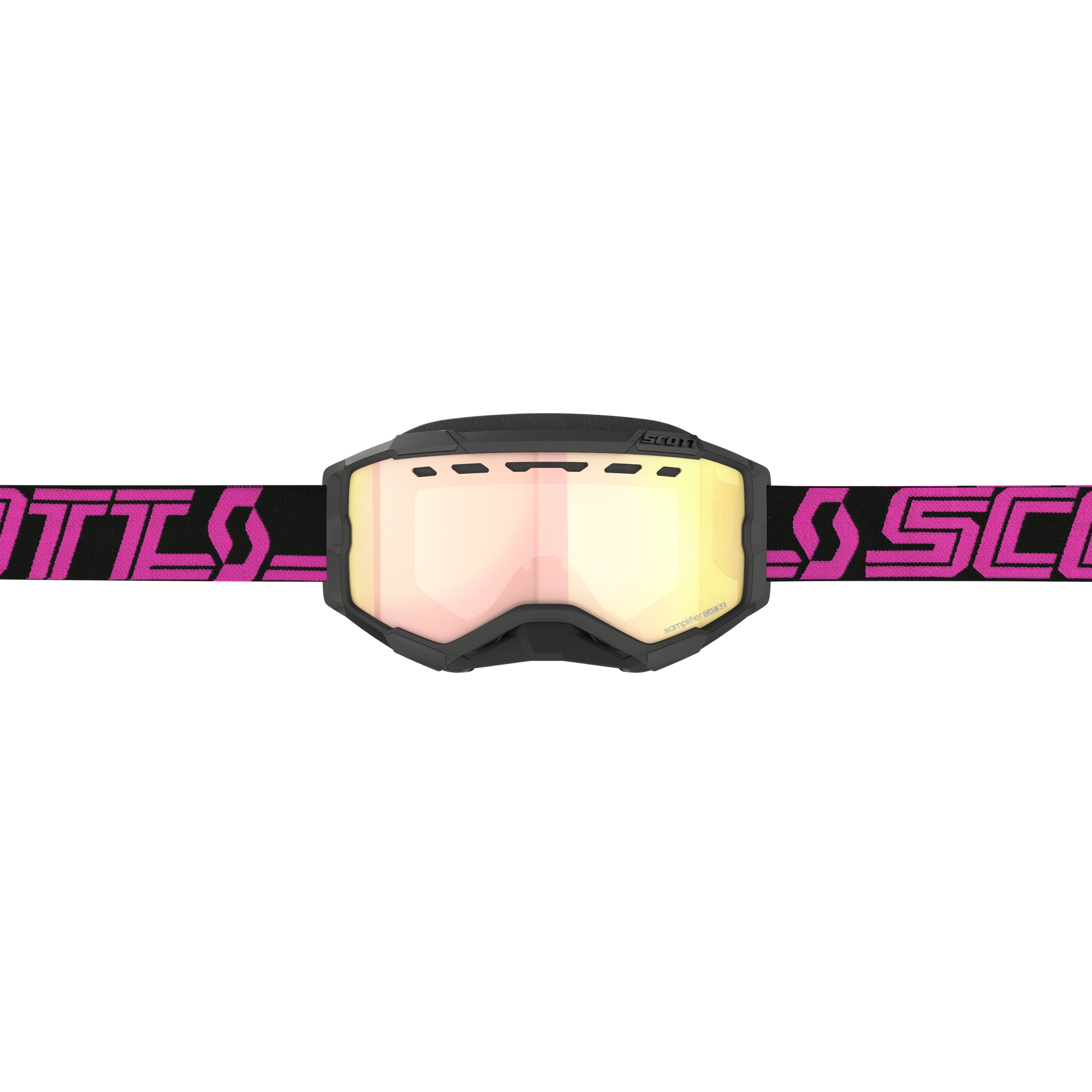 Fury Snowcross Goggle Black/ Pink Enhancer Rose Chrome