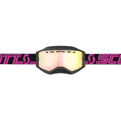 Fury Snowcross Goggle Black/ Pink Enhancer Rose Chrome