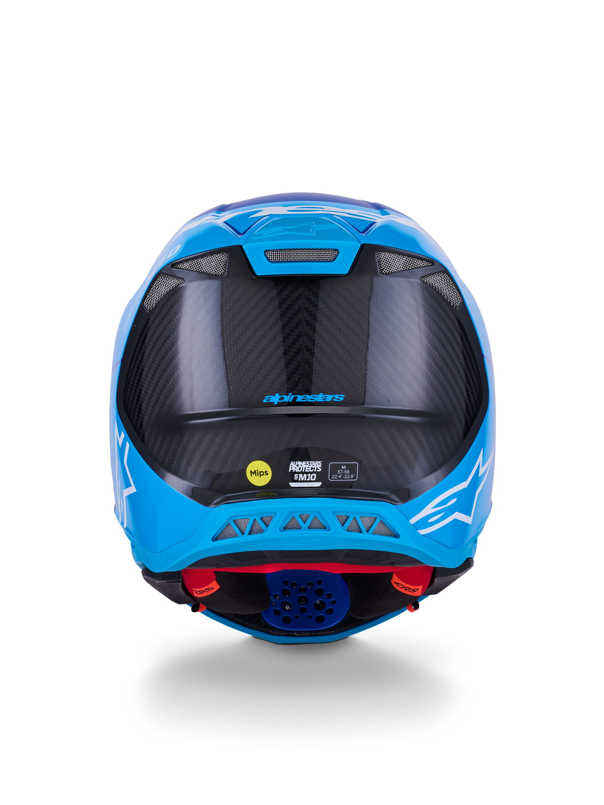 Supertech S M10 Flood Helmet Met Blu/Md Blu/Blk Crb M&G 2x