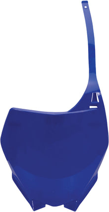 Front Number Plate Blue