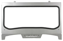 Front Windshield Sparkle Silver Metallic