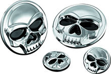 Kuryakyn Replacement Components Zombie Medallions 1in Diameter Chrome