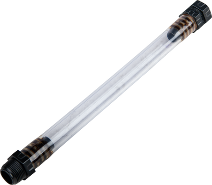 Filler Hose W/Screw Cap Clear 12"