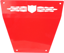 Front Race Skid Plate Red Pol