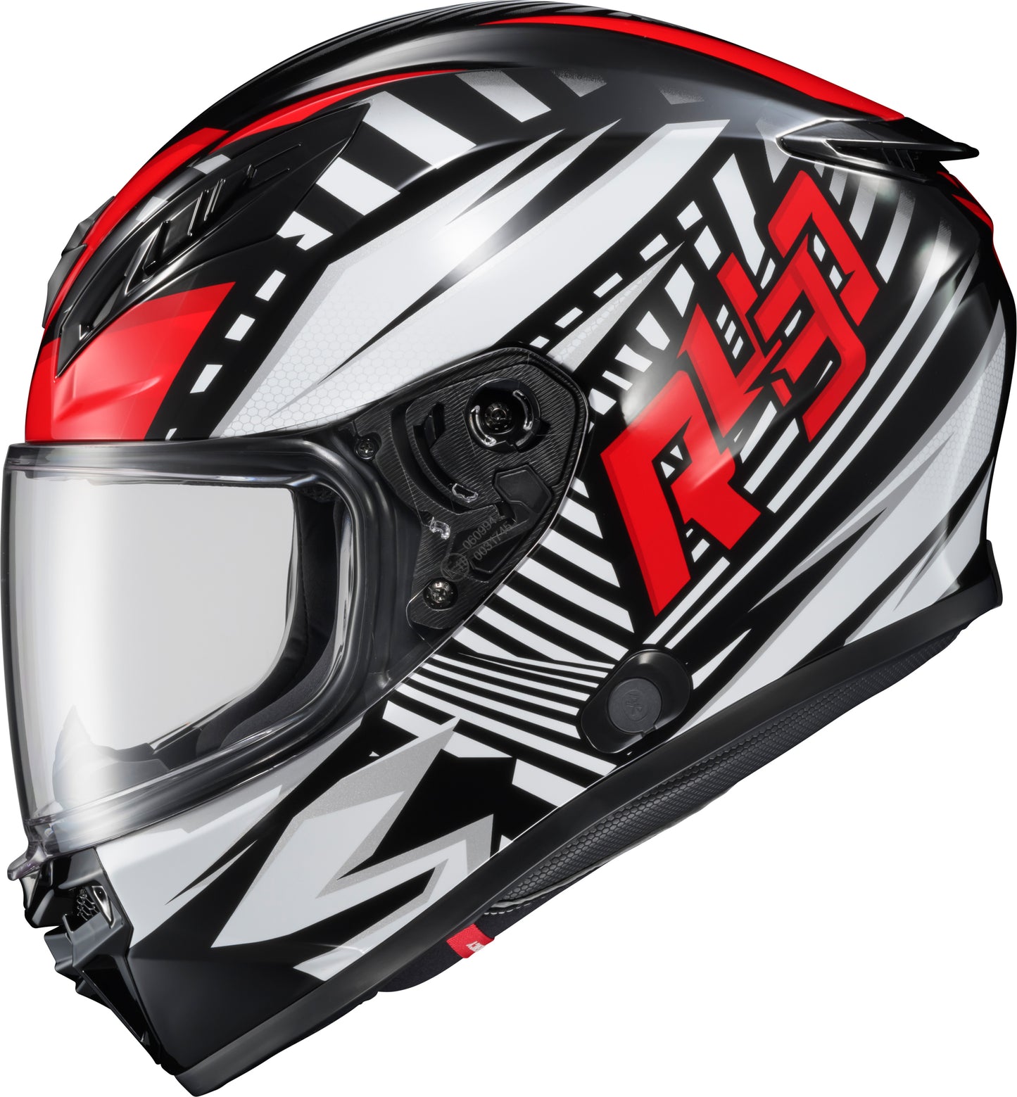 Exo R430 Full Face Helmet Head Trip Red Lg