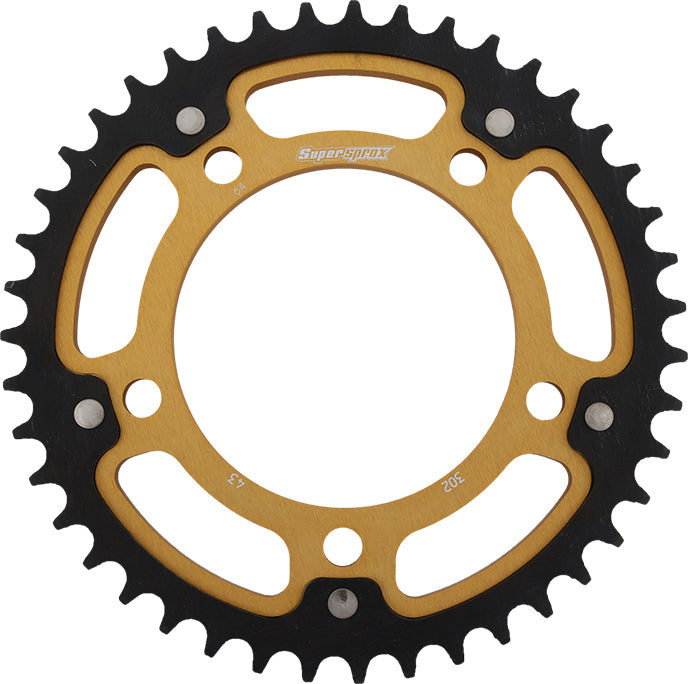 Rear Stealth Sprocket Alu/Stl 43t 530 Gld Hon