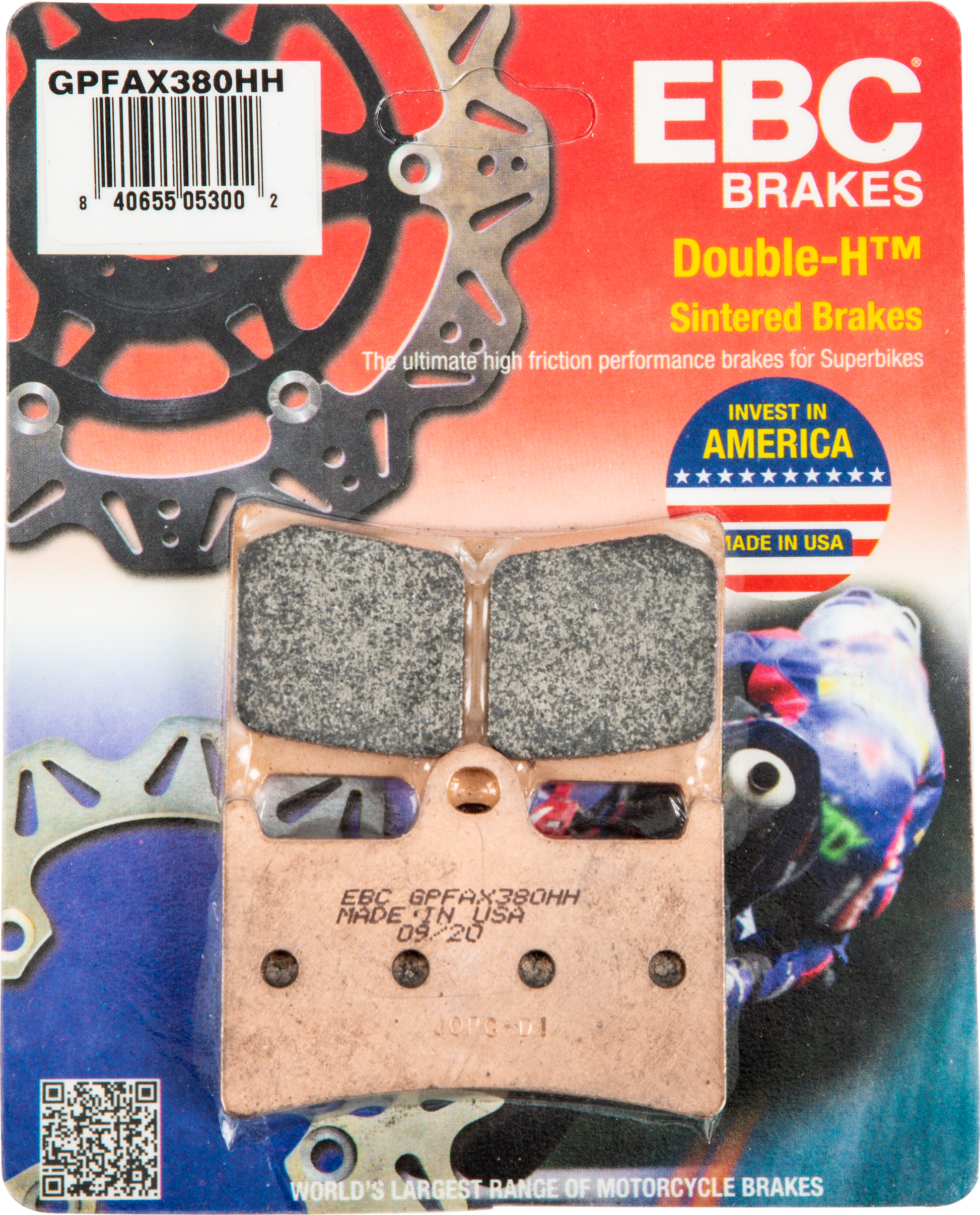 Gpfax Brake Pads Race Only
