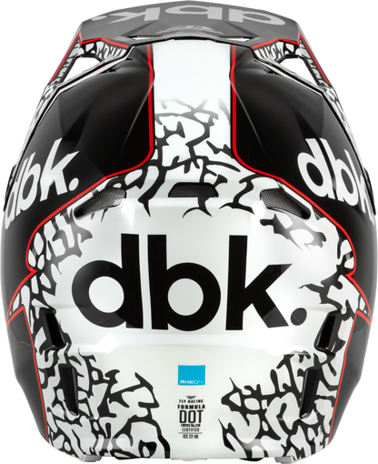 Formula Cp Dbk Helmet Black/White/Red Md