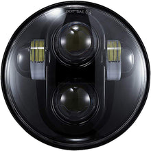 5 3/4" Led Headlight Black High Definition