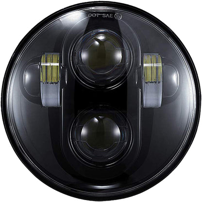 5 3/4" Led Headlight Black High Definition